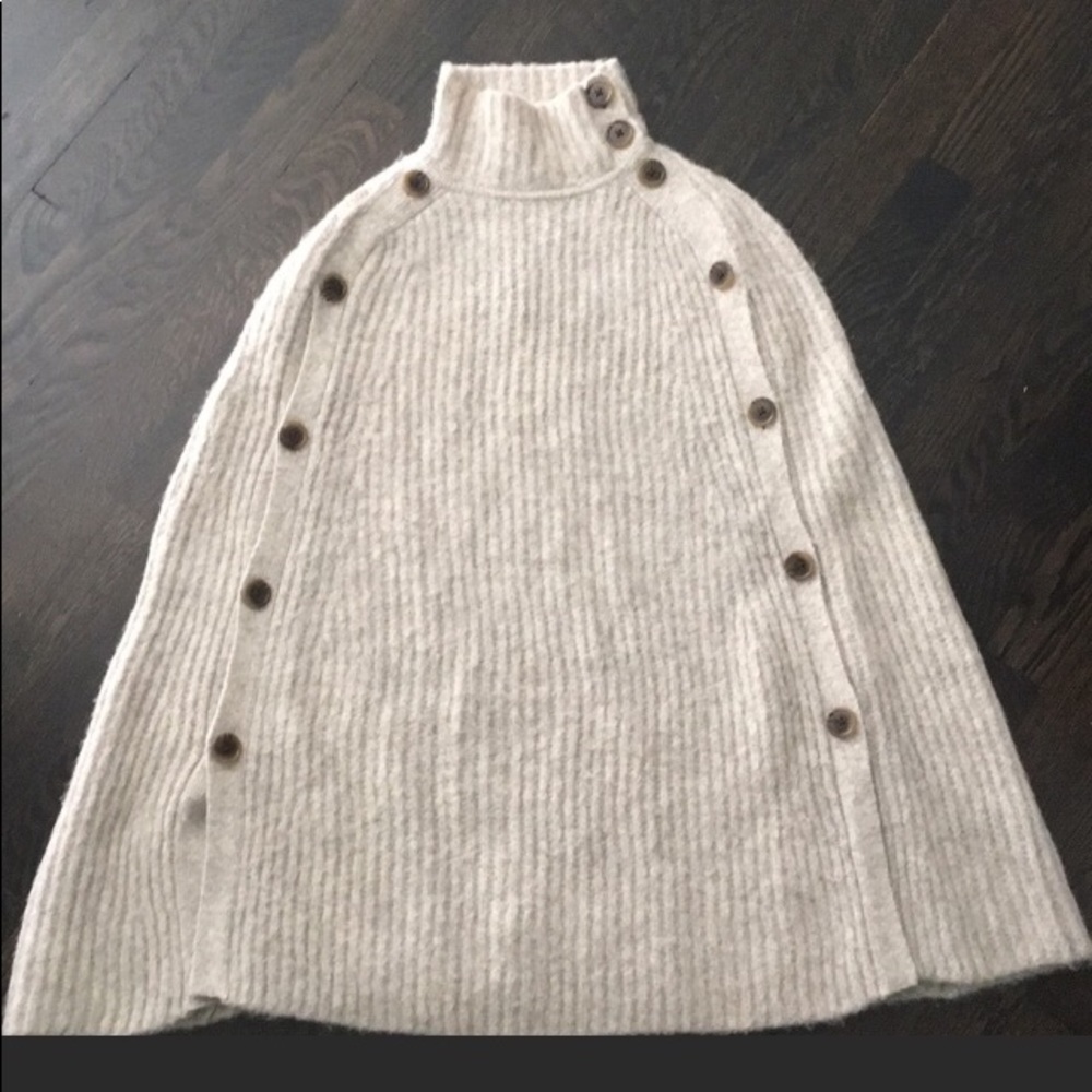 J crew poncho